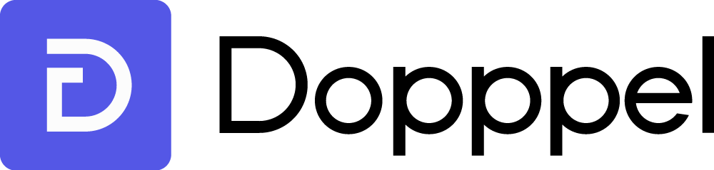 Updated Dopppel Logo Black